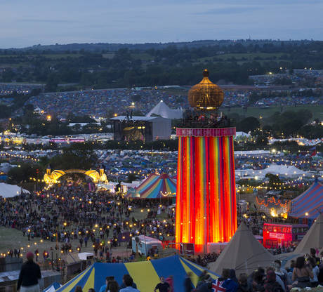 Erdrakete versorgt Festival in Glastonbury mit Trinkwasser