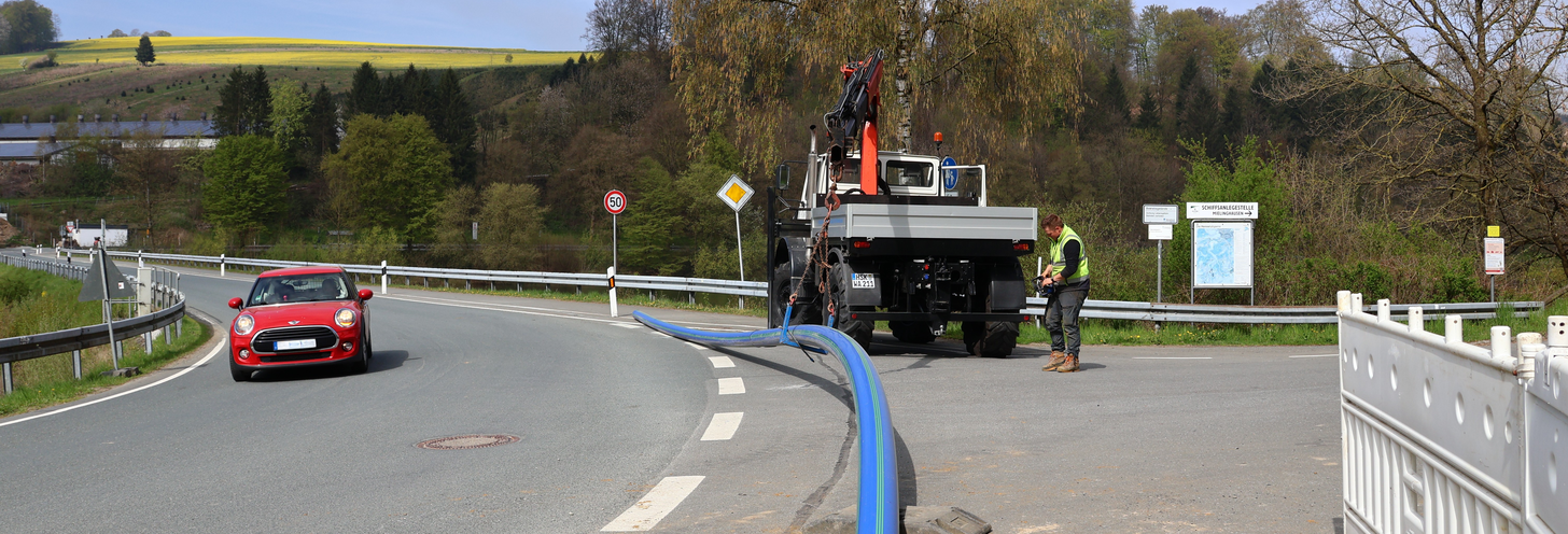 Effiziente Rohrerneuerung am Hennesee mit dem GRUNDOBURST 400G