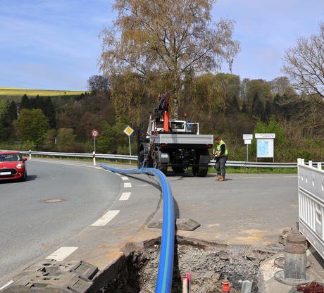 Effiziente Rohrerneuerung am Hennesee mit dem GRUNDOBURST 400G