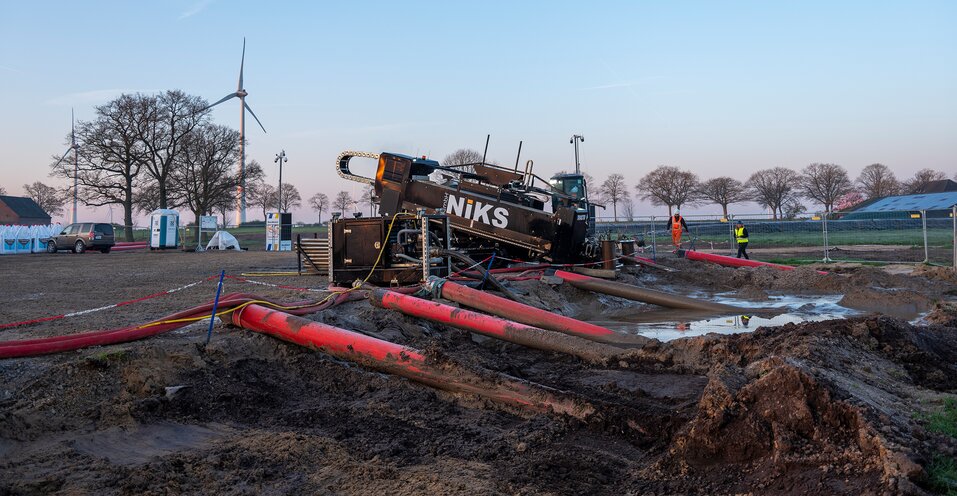 Grabenlose Technologie im Einsatz für die Energiewende 
